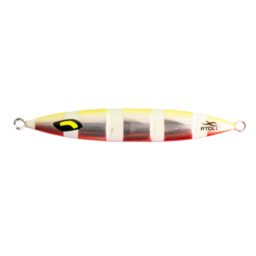 Atoll Sweep Jig TN-A202 150g 012 Pink Yellow Glow Stripe