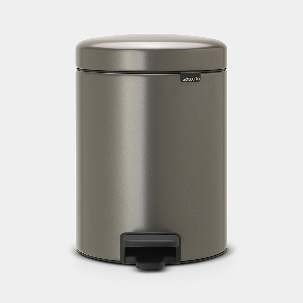 Brabantia Pedal Bin Newicon Platinum 5lt