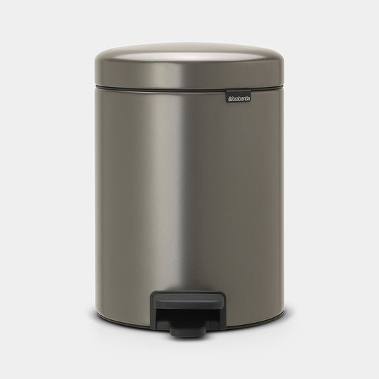 Brabantia Pedal Bin Newicon Platinum 5lt