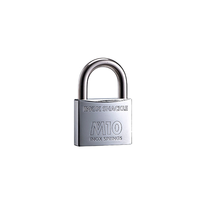 M10 Chrome Plated Padlock With S.S. Shackle SS-40