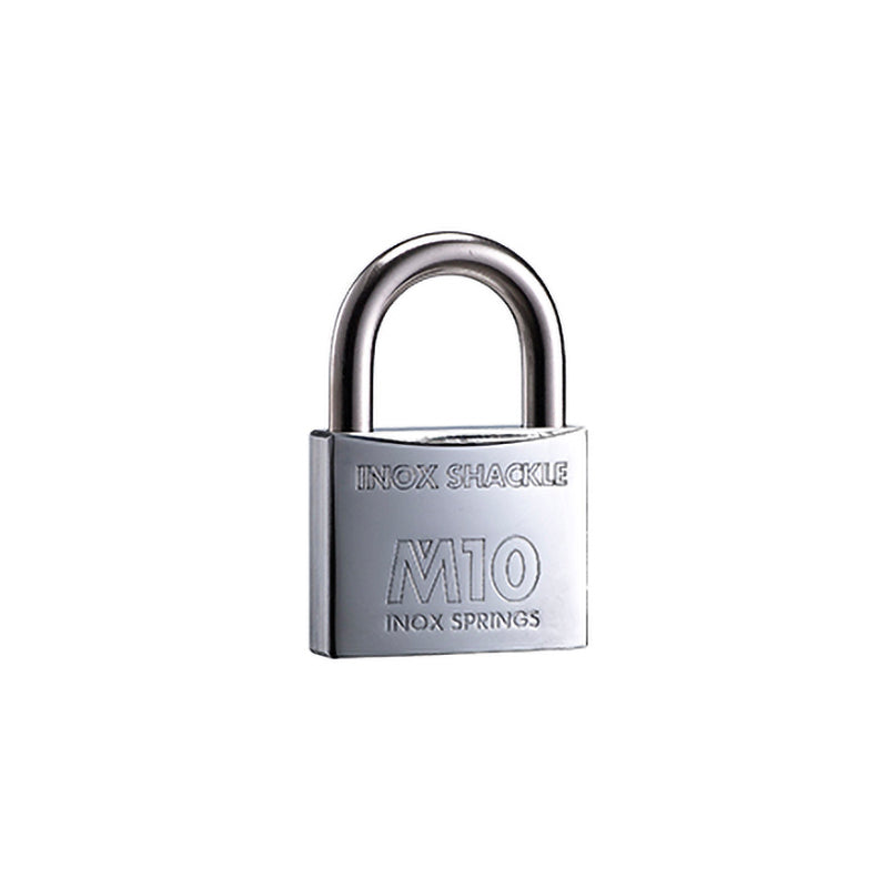 M10 Chrome Plated Padlock With S.S. Shackle SS-60