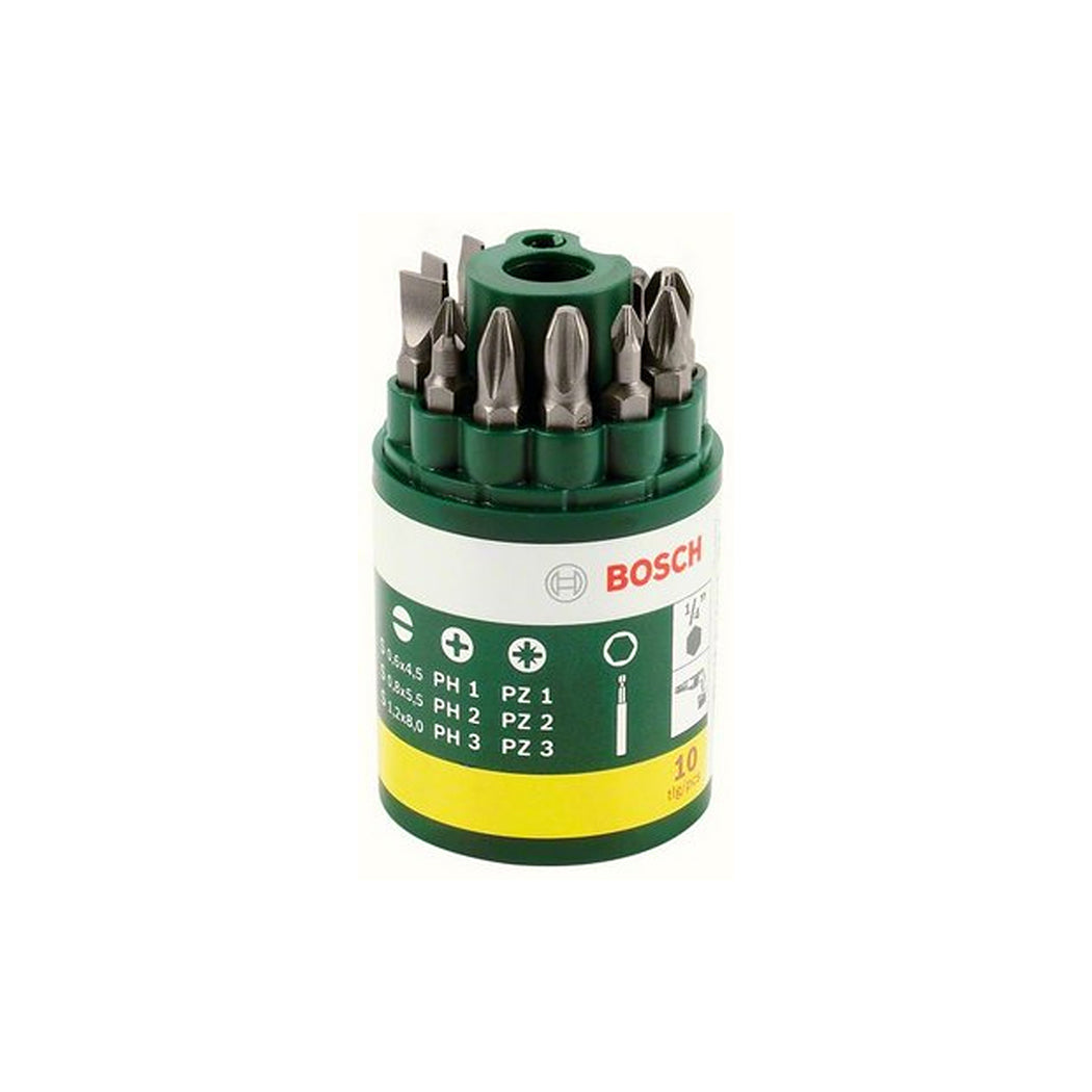 Bosch Screwdriver Bit 10pc Set