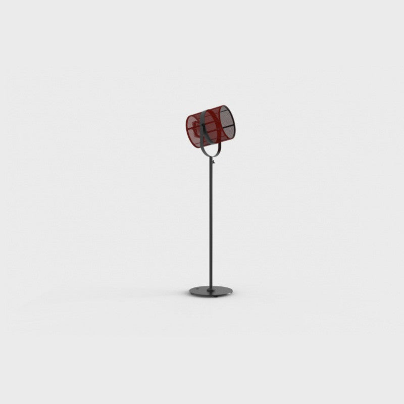 Maiori La Lampe Petite (Black Frame/ Red Shade)