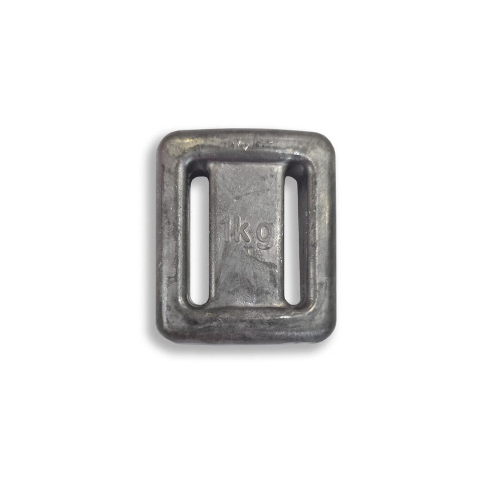 Diving Weights Uncoated 1.0KG