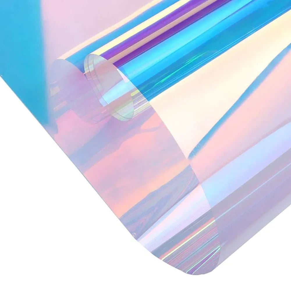 PVC Film Sticker 1.35Mx50M Rainbow Glass Film Red 5006