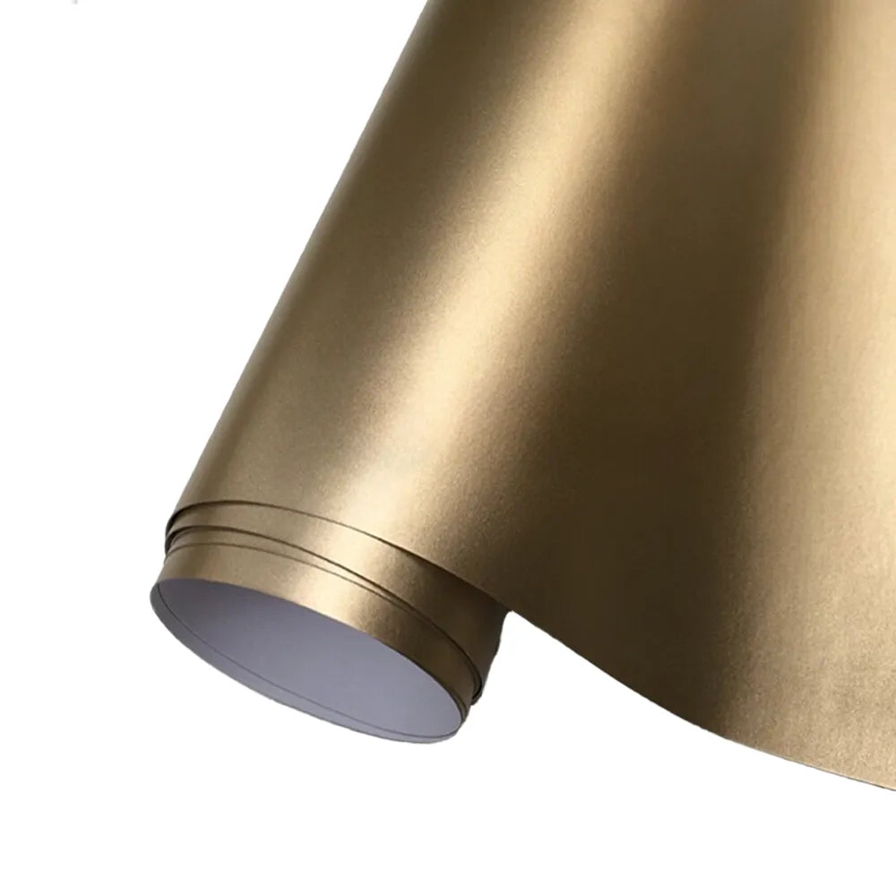 PVC Sticker 1.22Mx50M Matted Chrome Car Wrap YCX315