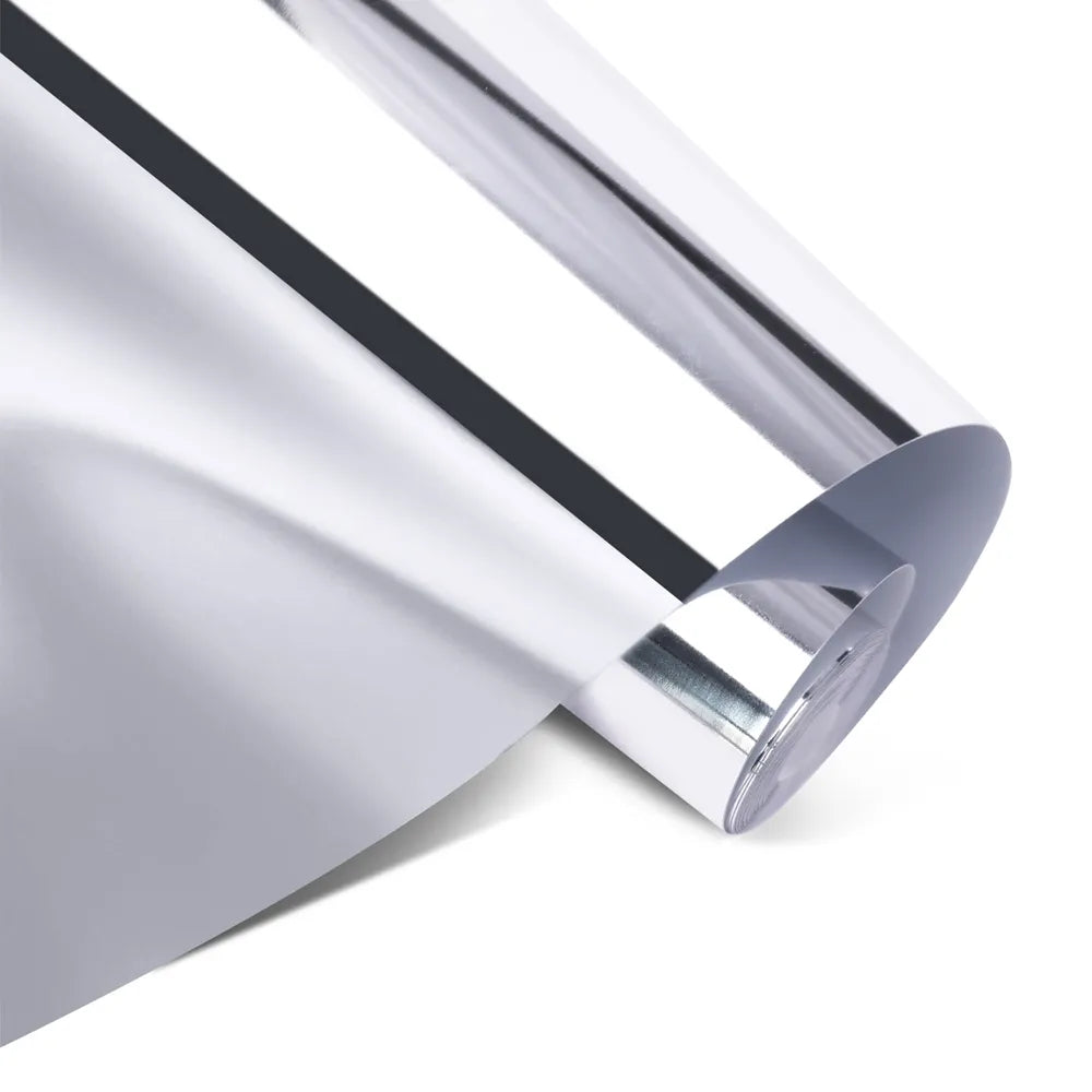 PVC Sticker 1.22Mx50M Mirror Silver MC01