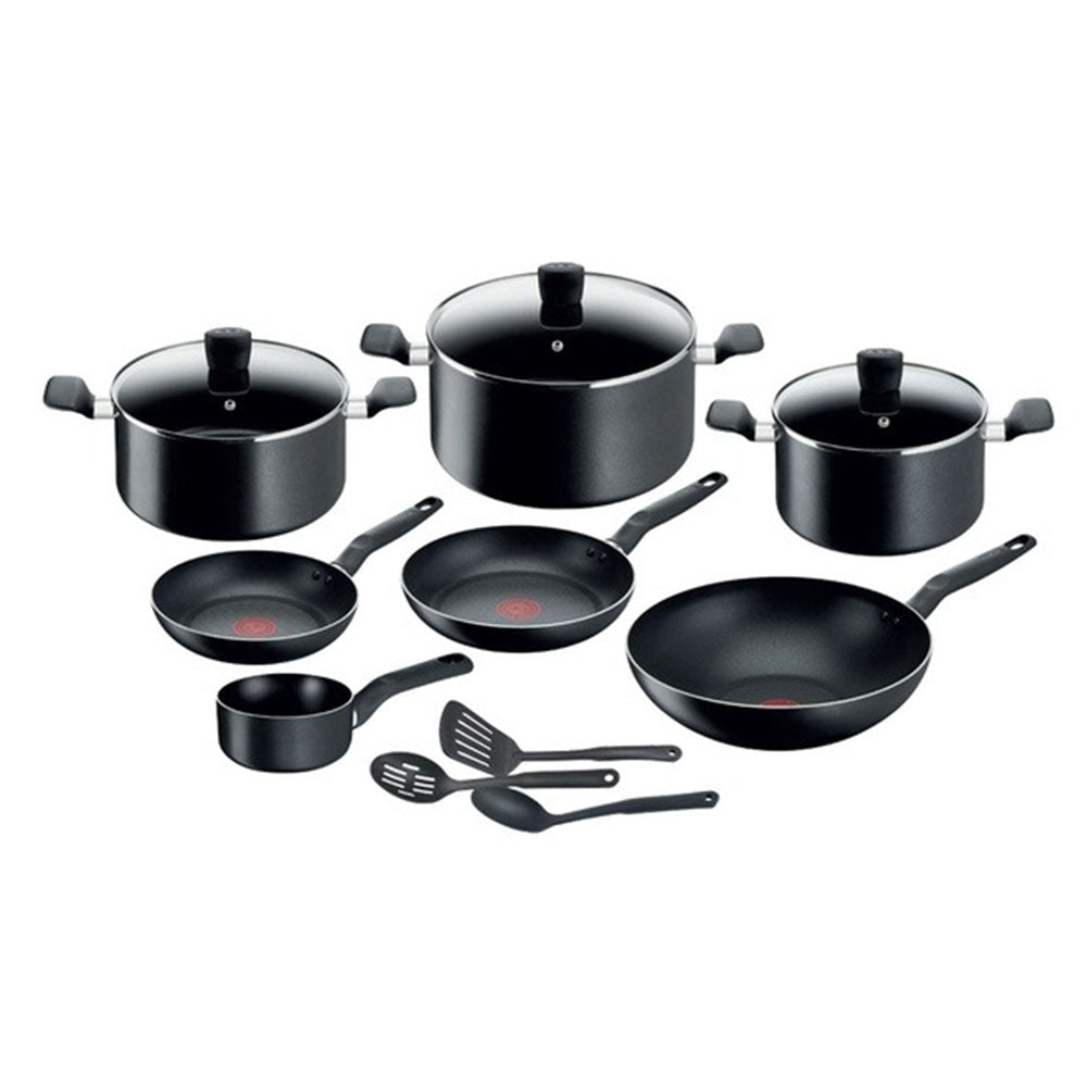 Tefal Super Cook 13pc Set Black