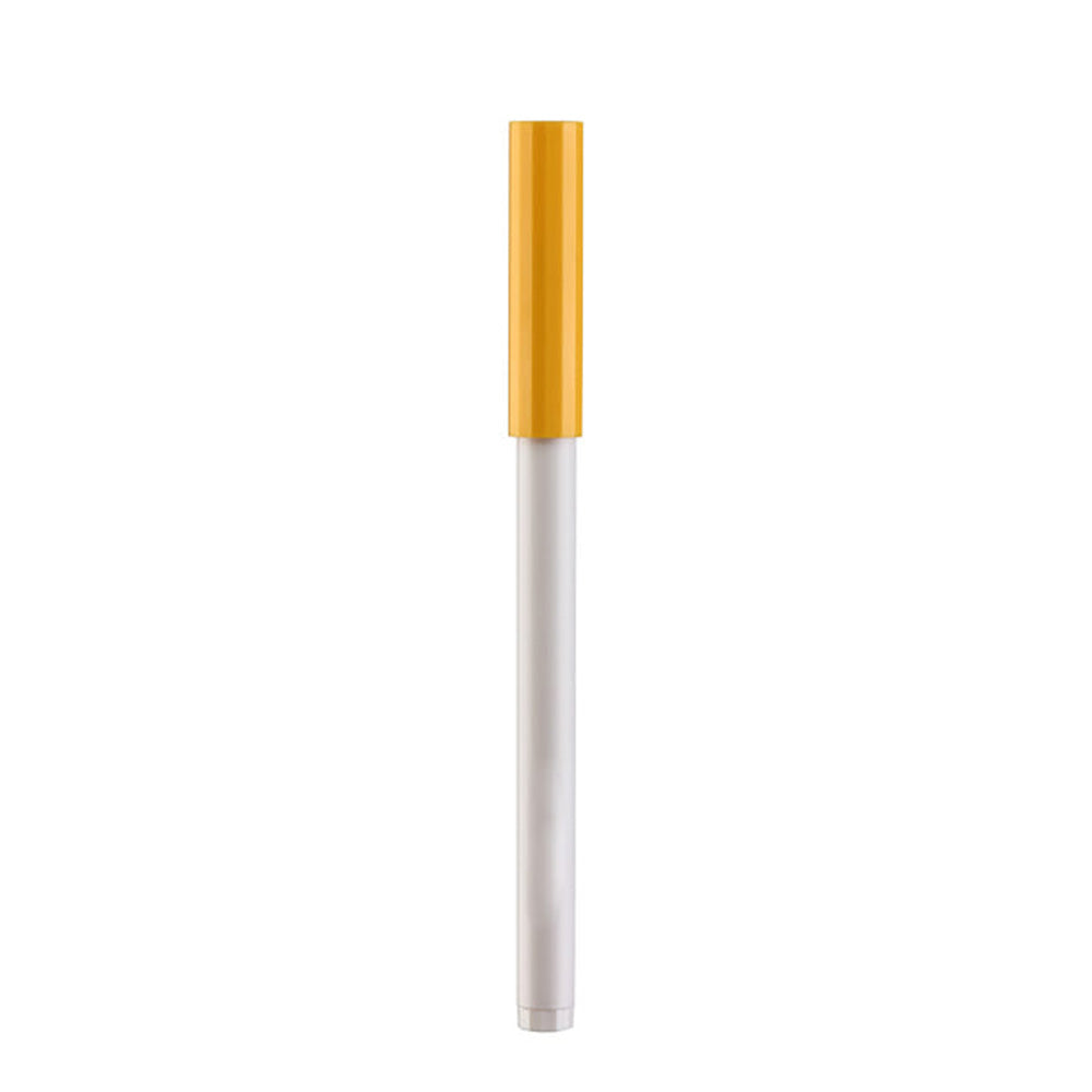 Miniso 1.0mm Cap Ballpoint Pen (Black Ink, Yellow Cap)