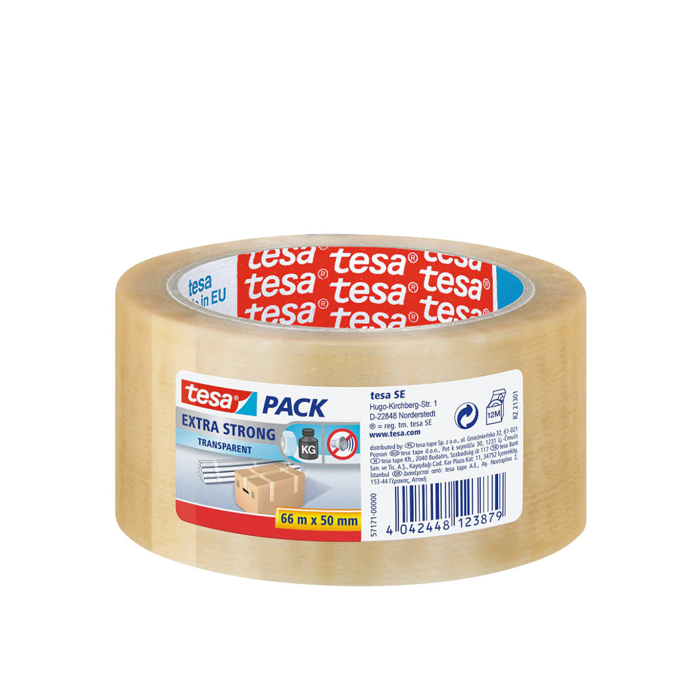 Tesa Extra Strong Transparent Tape 66mx50mm