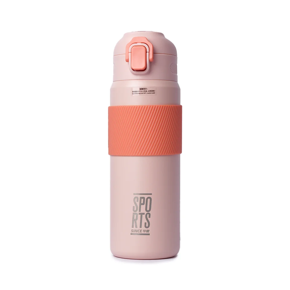 Vacuum Flask Huaxiang 316 600ML PINK HX7023-6