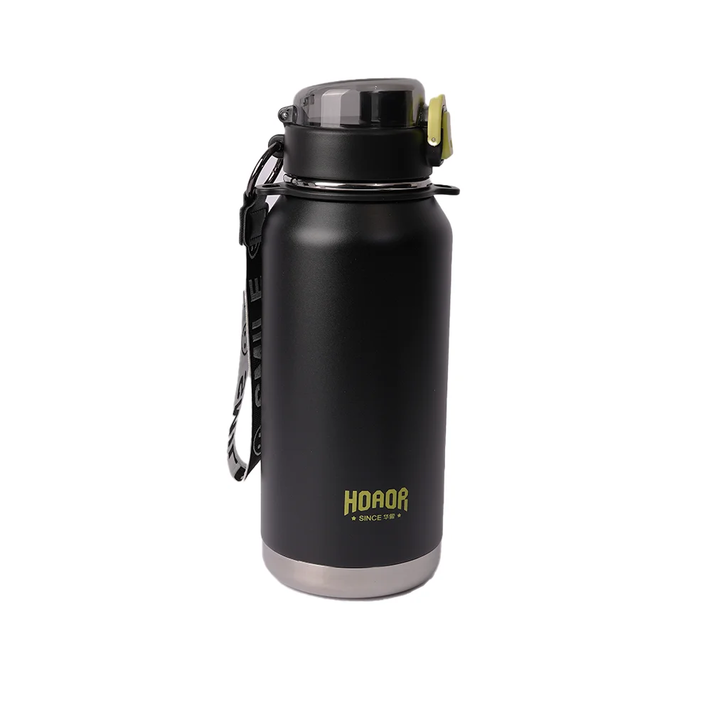 Vacuum Flask Huaxiang 316 1100ML BLACK HX7062-8