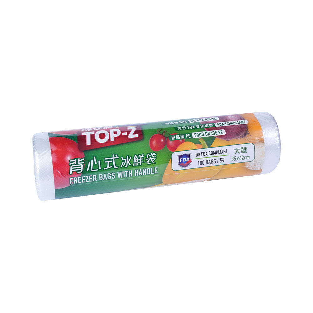 Top-Z T-Shirt Freezer Bag L 42X35Cmx100Pc/Pack