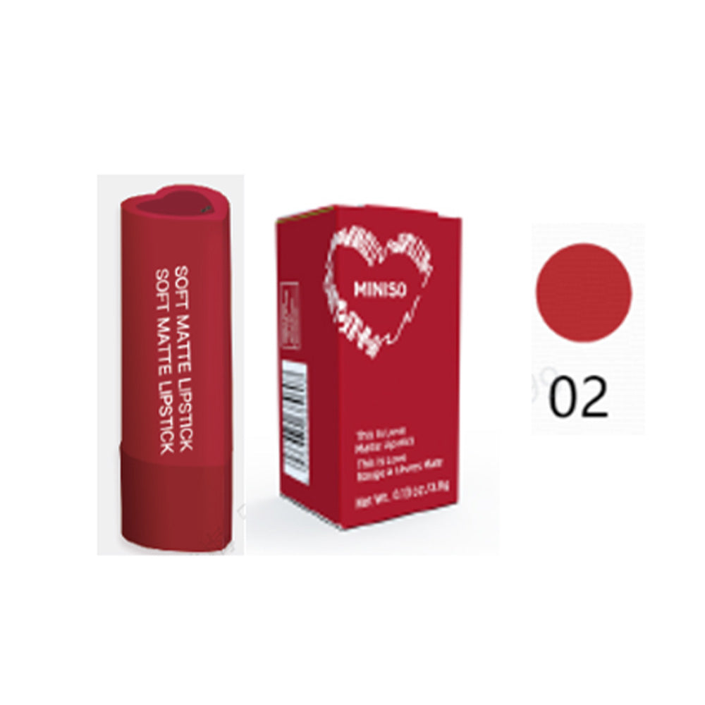 Miniso This Is Love Matte Lipstick (02) 2016880117101