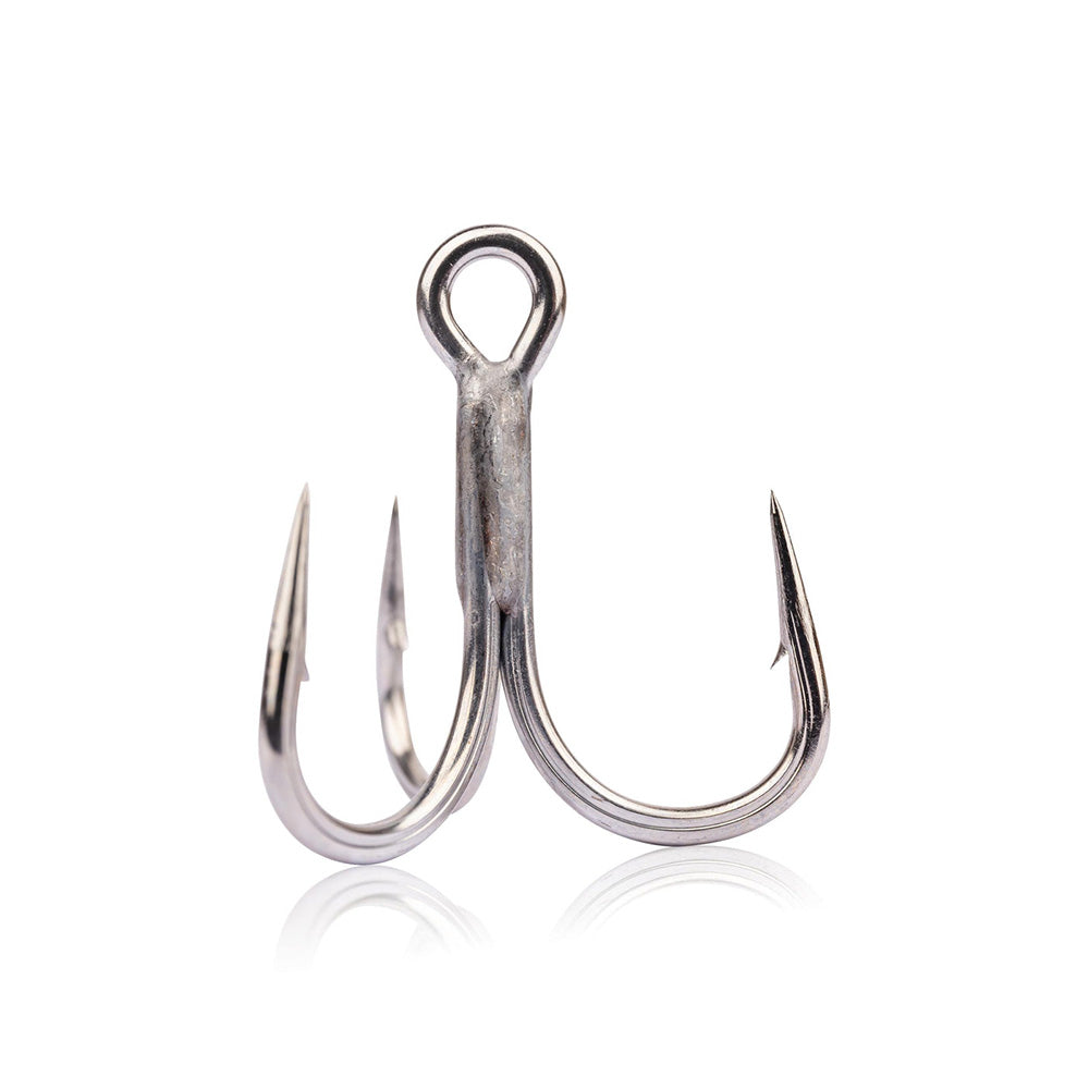 Mustad Kaiju Inline Treble Hook - 5X STRONG SIZE 2 35000UN-T