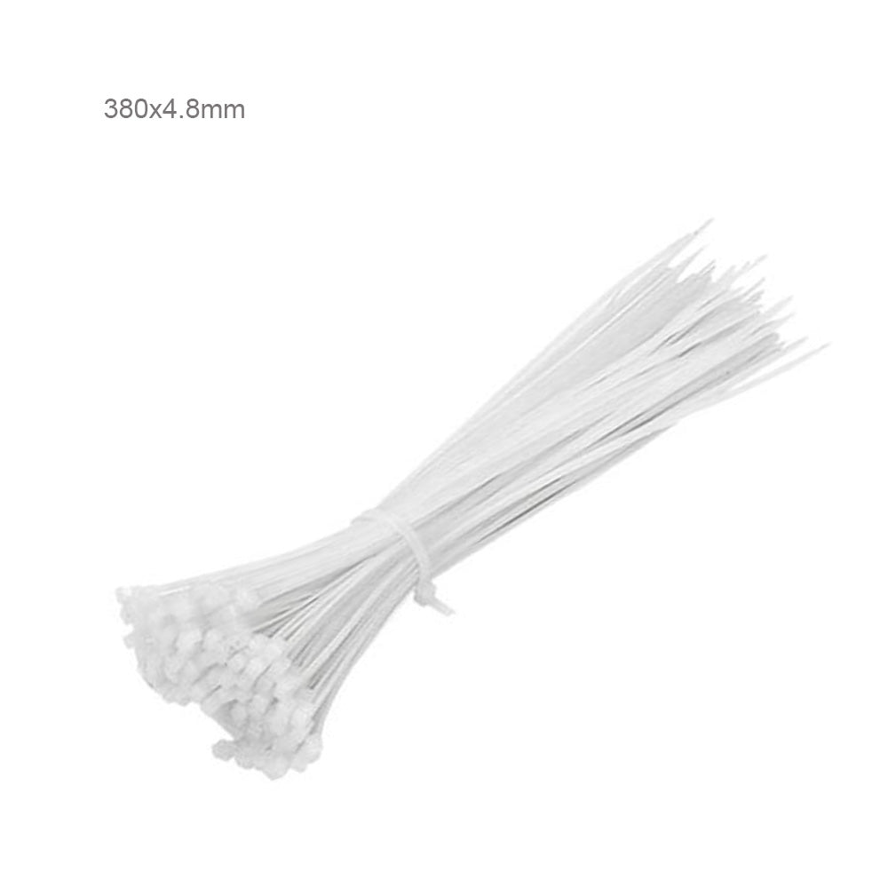 Cavico Cable Tie WHITE 380x4.8MM 100PC/PKT
