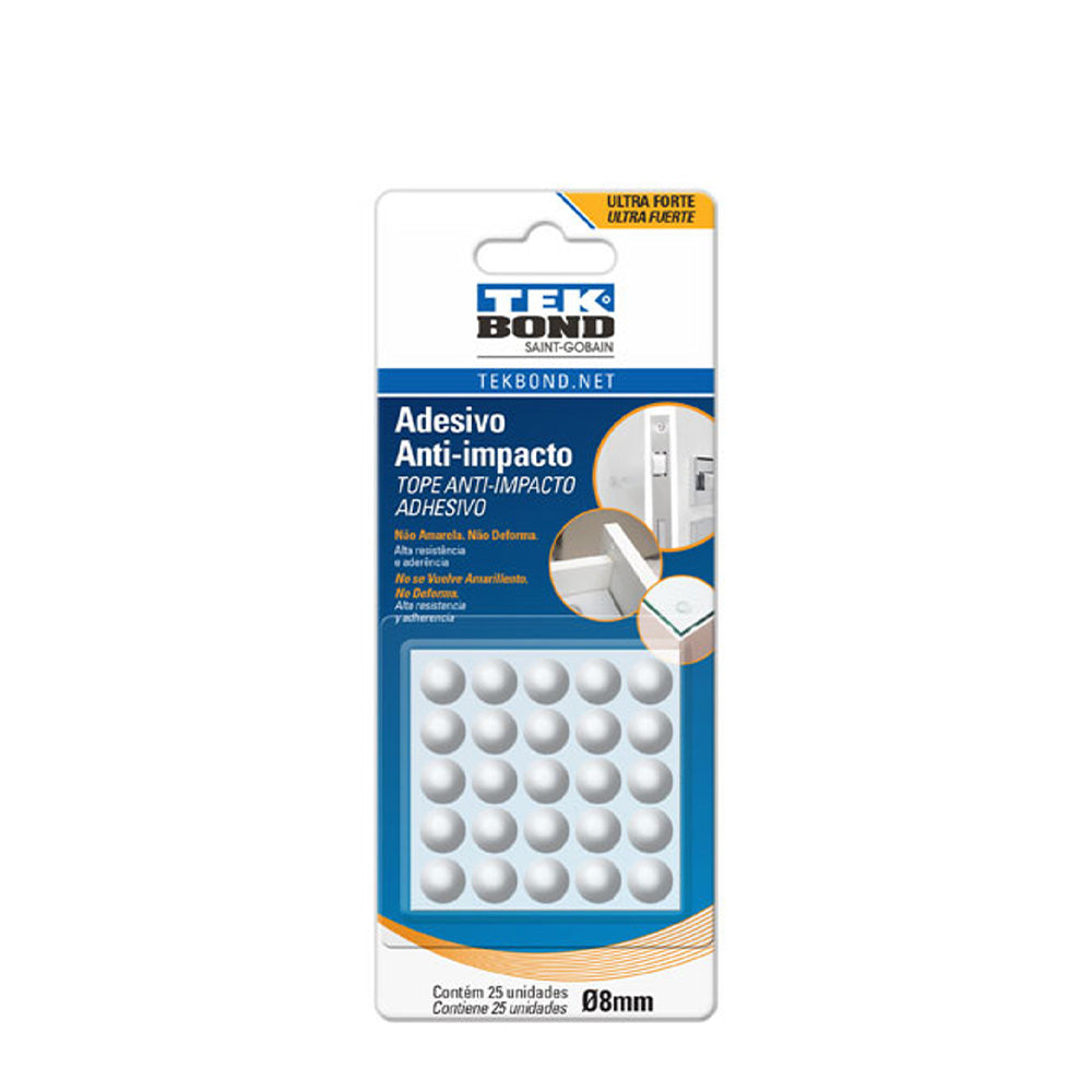 Tekbond Drop 's' Bumper 8MM 25PC