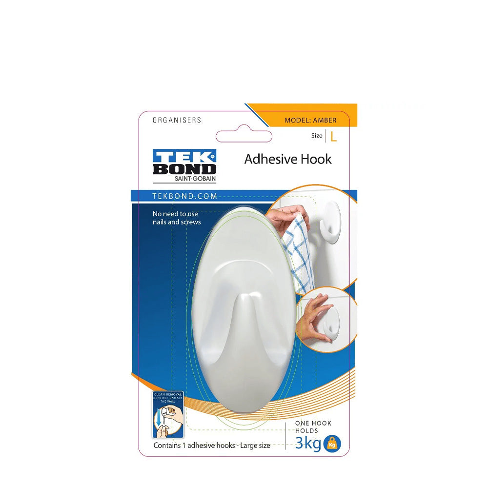 TEKBOND Amber 'L' Hook 1PC (3KG)