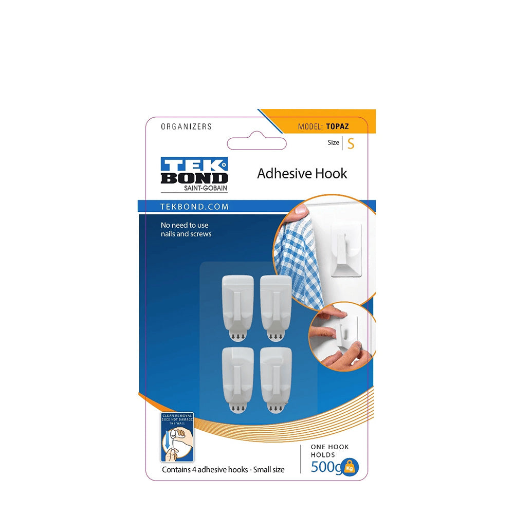 TEKBOND Topaz 'S' Hook 4PC (500G)