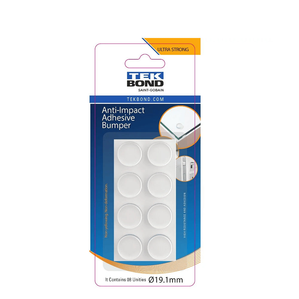 TEKBOND Round 'M' Bumper 19.1mm 8PC