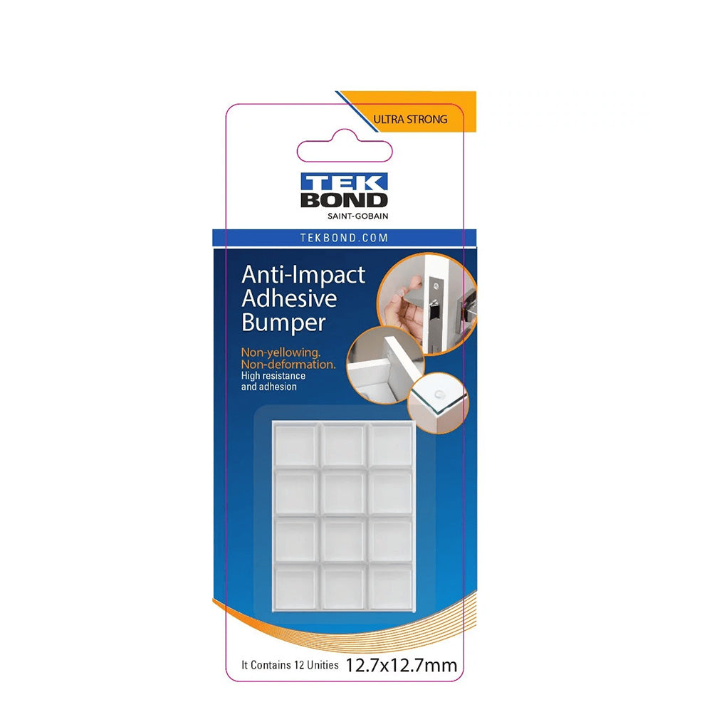 TEKBOND Square'M' Bumper 12.7mm 12PC