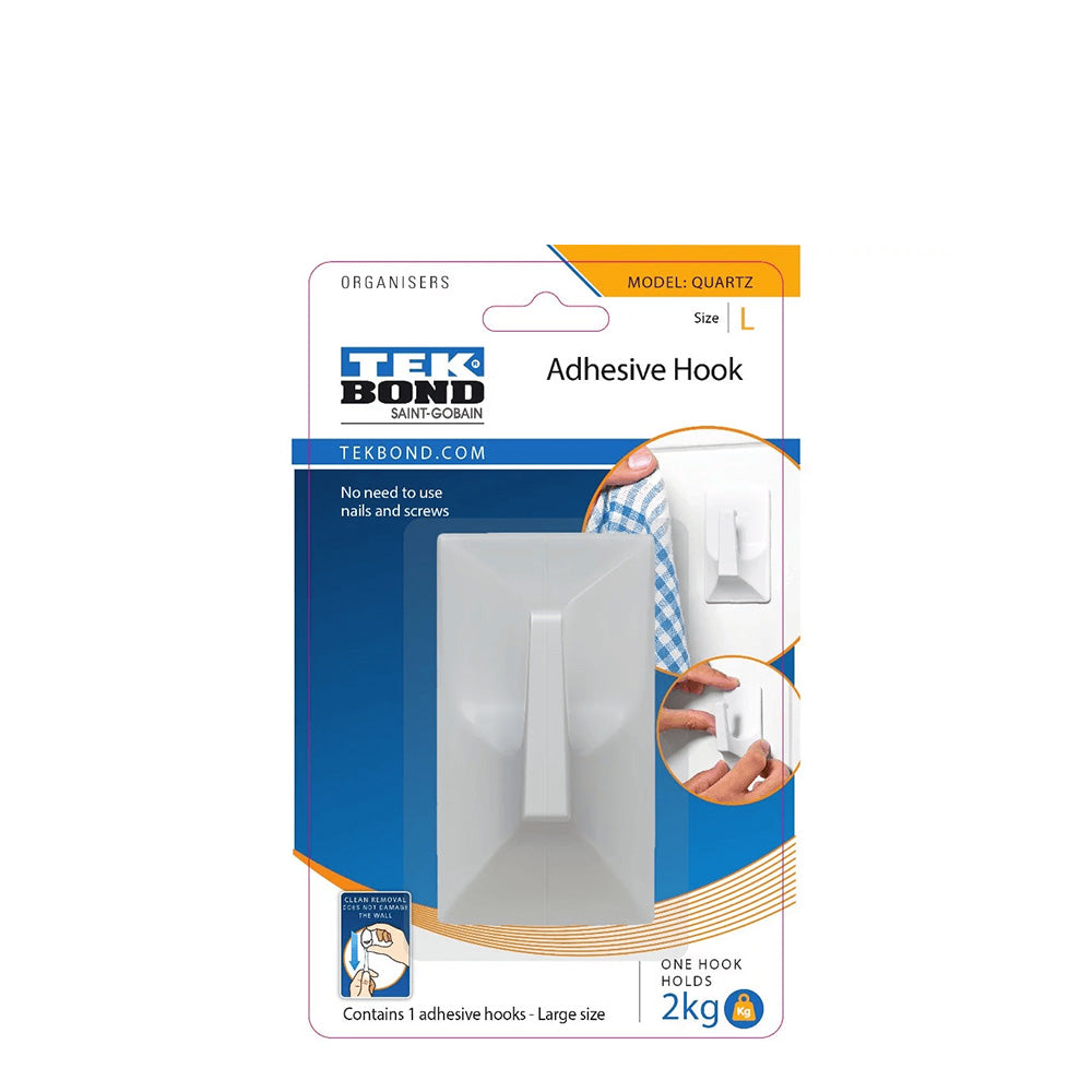 TEKBOND Quartz 'L' Hook 1PC (2KG)