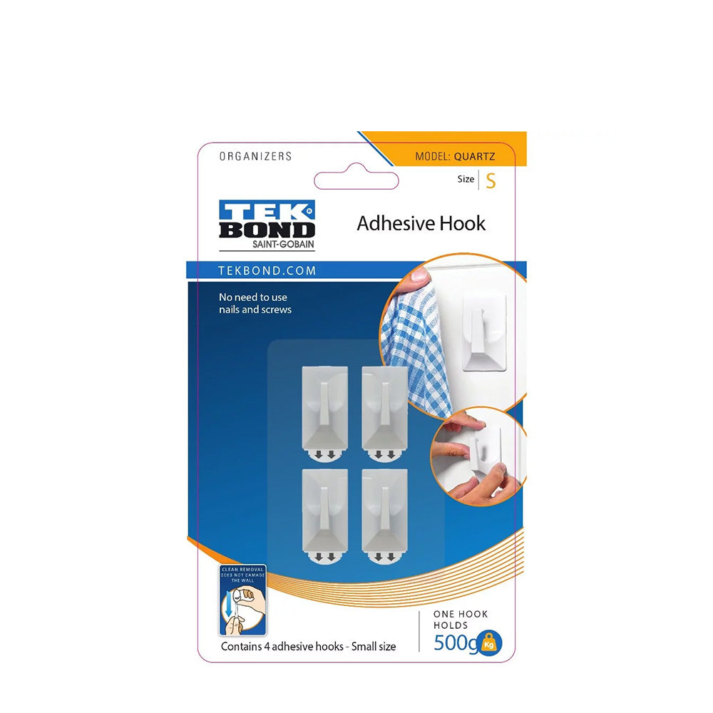 TEKBOND Quartz 'S' Hook 4PC (500g)