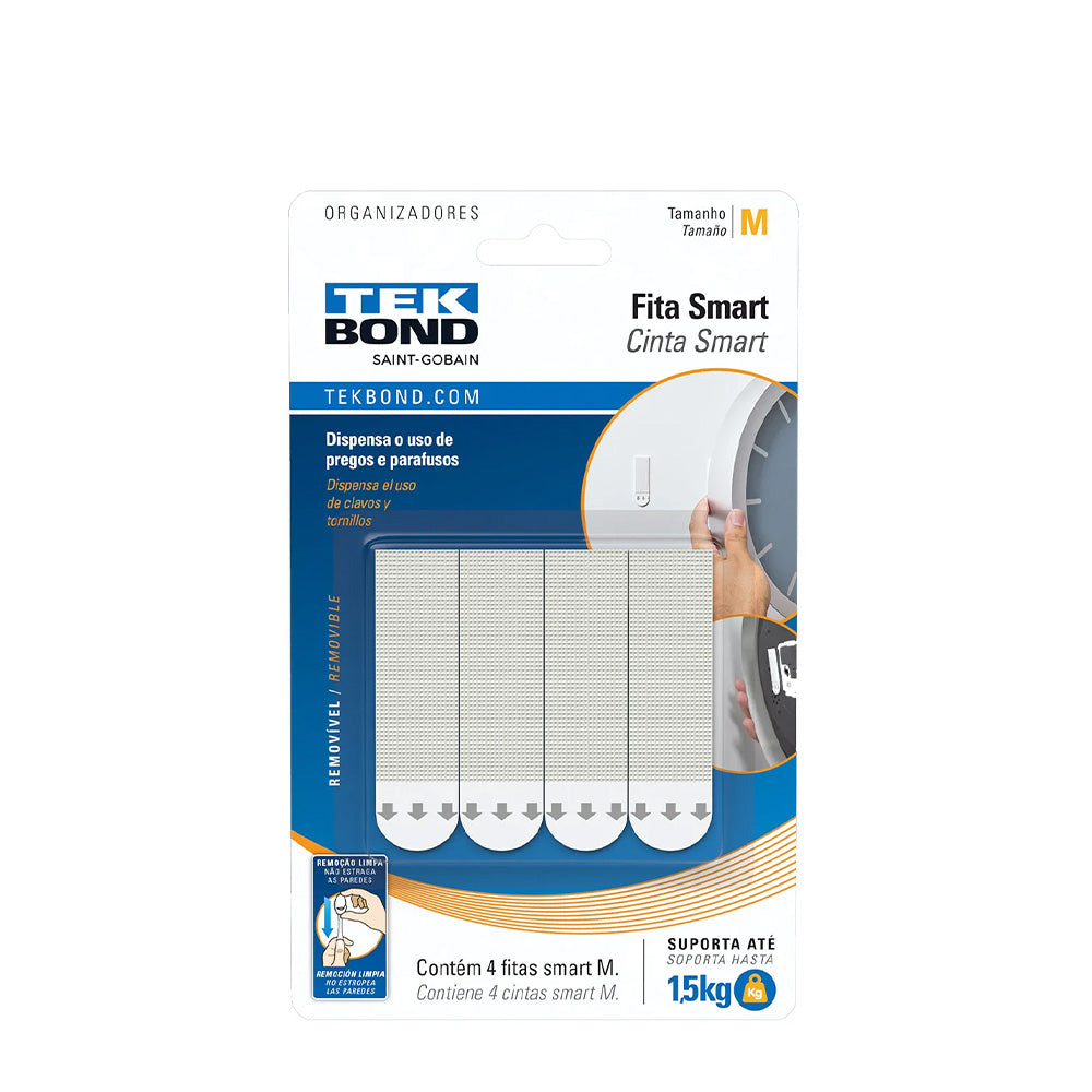 TEKBOND Smart Tape 'M' Rmv 4PC (1.5KG)