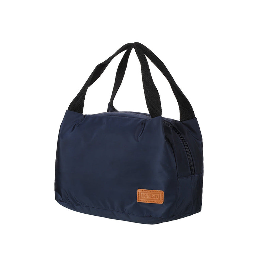 Miniso Solid Color Lunch Bag (Blue) 0800021732