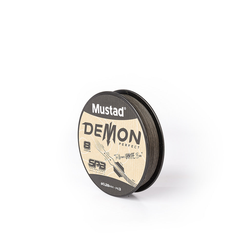 MUSTAD Demon Perfect Braid Pe2 30lb (0.23mm) 300m Green