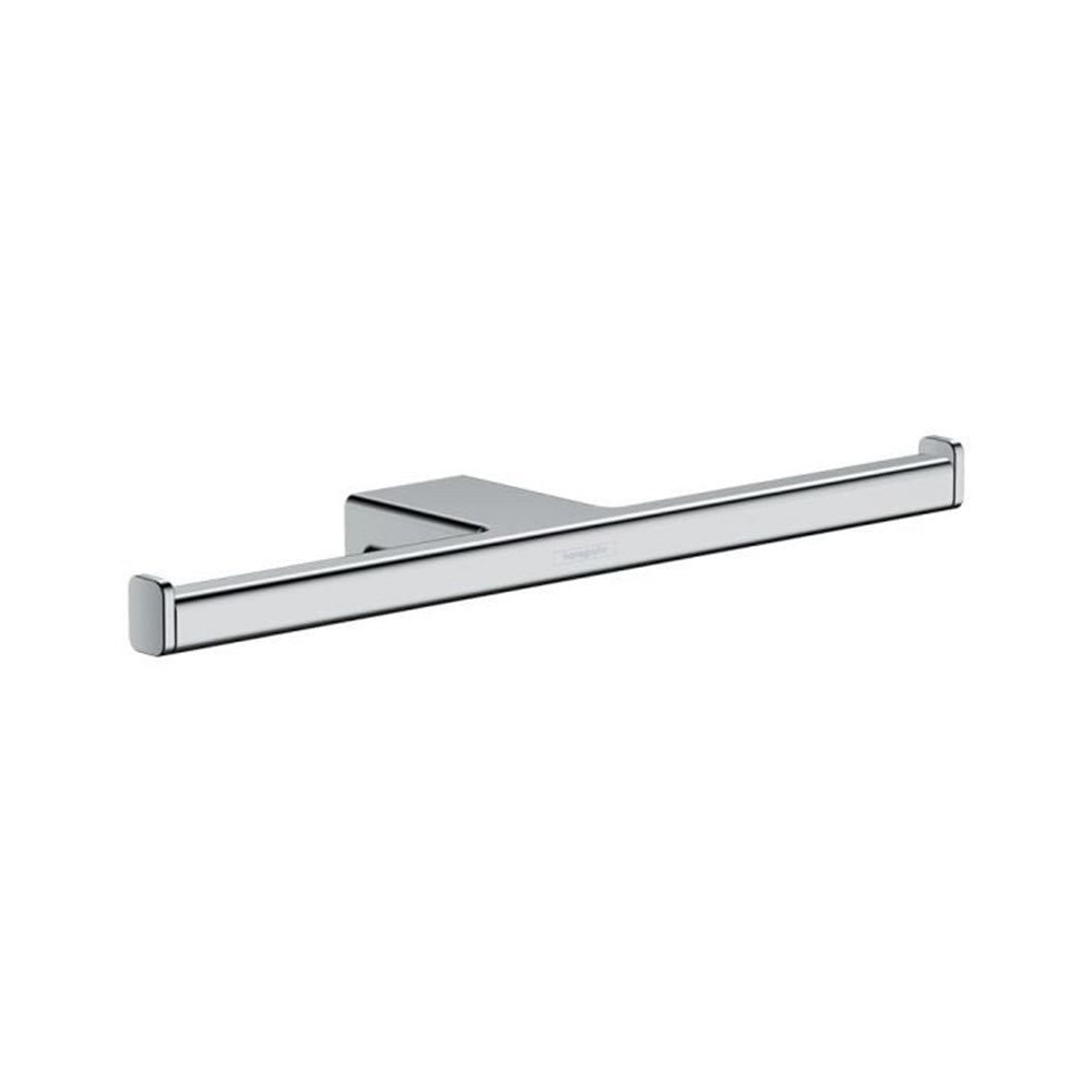 HG Double Roll Holder Addstoris Chrome Without Cover 41748000