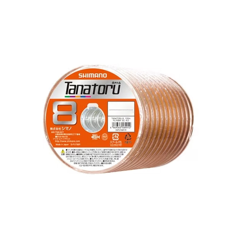Shimano Tanatoru 8 Braid 100m PE 4 67.8LB PL-F98R 5C 58991JDM