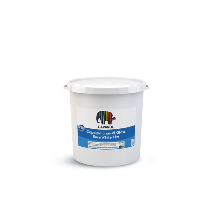 Caparol Capakyd Enamel Gloss Base White 1ltr