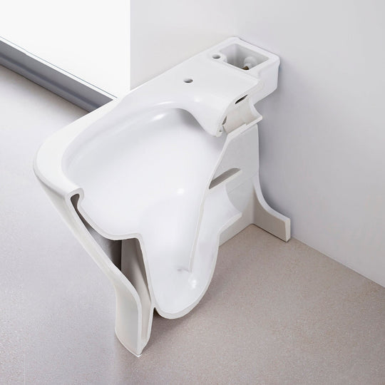 Roca The Gap Compact Rimless Close-Coupled Wc with Dual Outlet