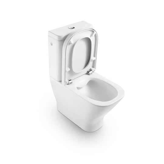 Roca The Gap Compact Rimless Close-Coupled Wc with Dual Outlet