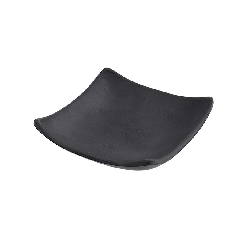 TDS Melamine Zen Sauce Dish 10.5x3cm Black 8027