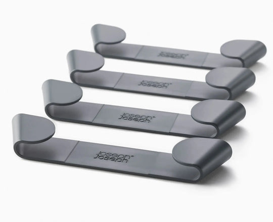 Joseph Joseph Cupboardstore 4PC Lid Holders (Grey)
