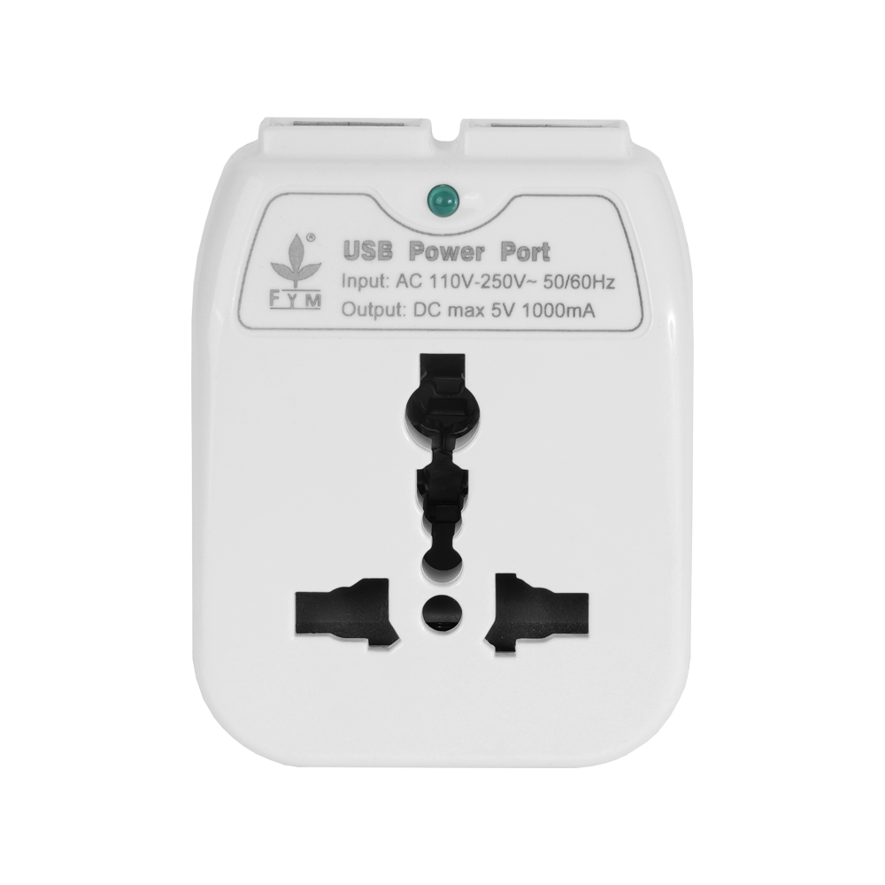 Trilif Universal Travel Adaptor W/Usb 13a