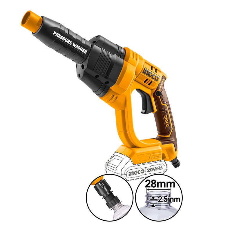 Ingco Cordless Pressure Washer CPWLI2008