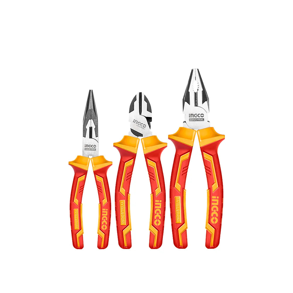 INGCO 3PC INSULATED PLIERS SET HIKPS28318