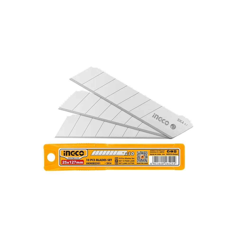 Ingco 10 Pcs Blades Set HKNSB2501