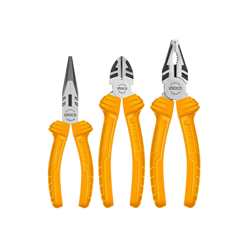 Ingco 3 Pcs Pliers Set HKPS08311
