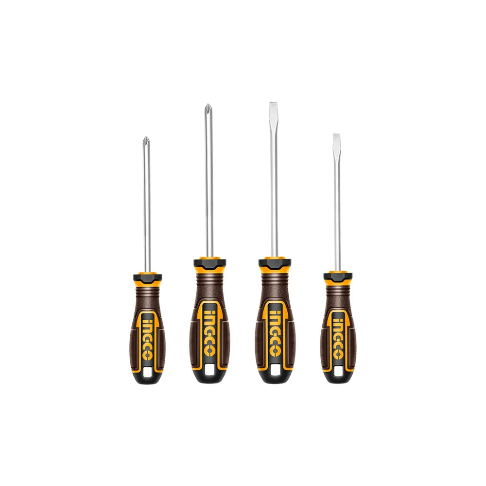 Ingco 4 Pcs Screwdriver Set HKSDS0428