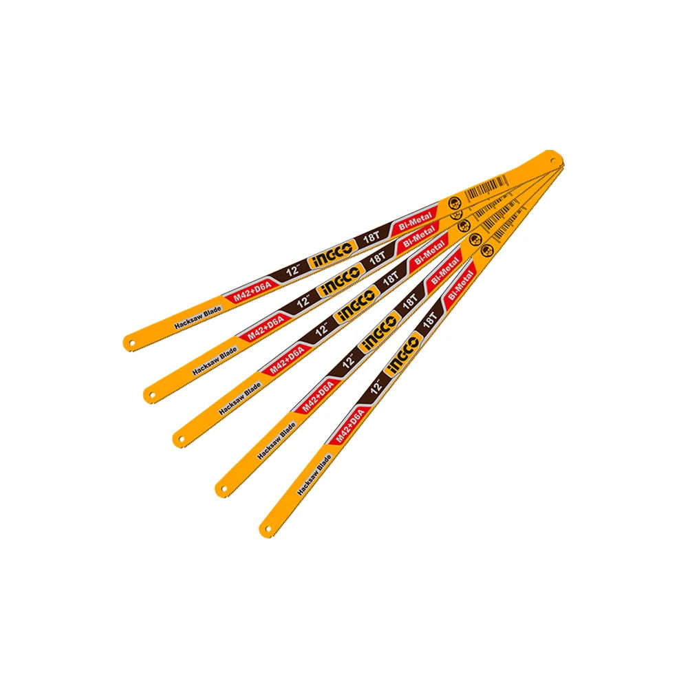Ingco Bi-Metal Hacksaw Blade Set HSBKT12185
