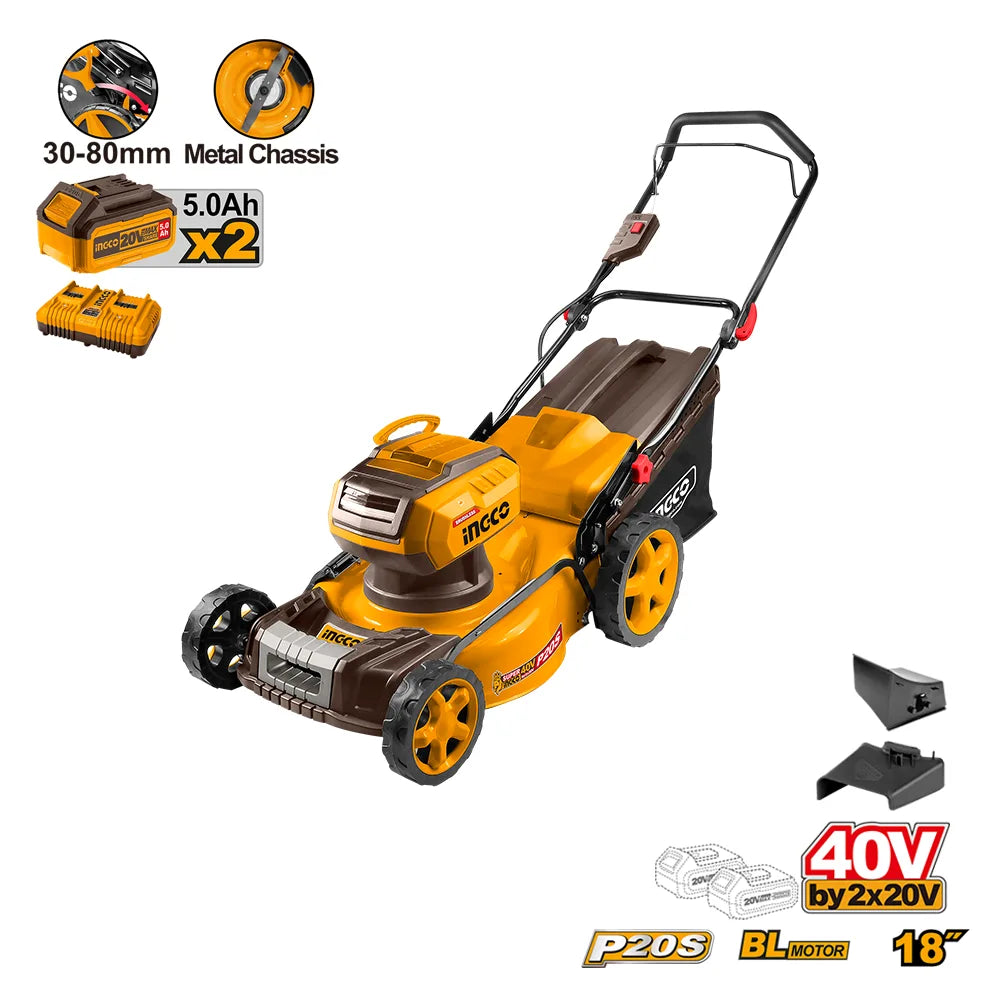 Ingco Cordless Lawn Mower LMLI20186