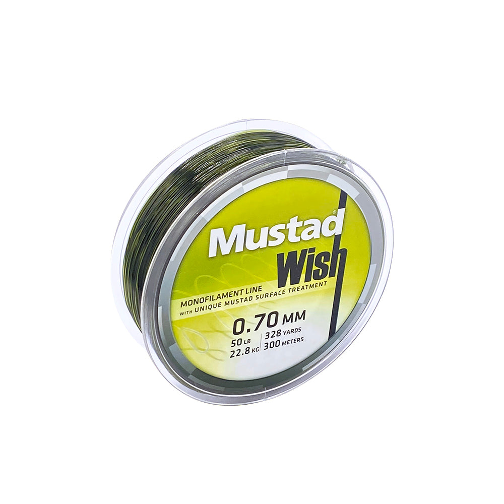 Mustad Wish Monofilament ML011 - 50lb x 300 Meters – Sonee Hardware