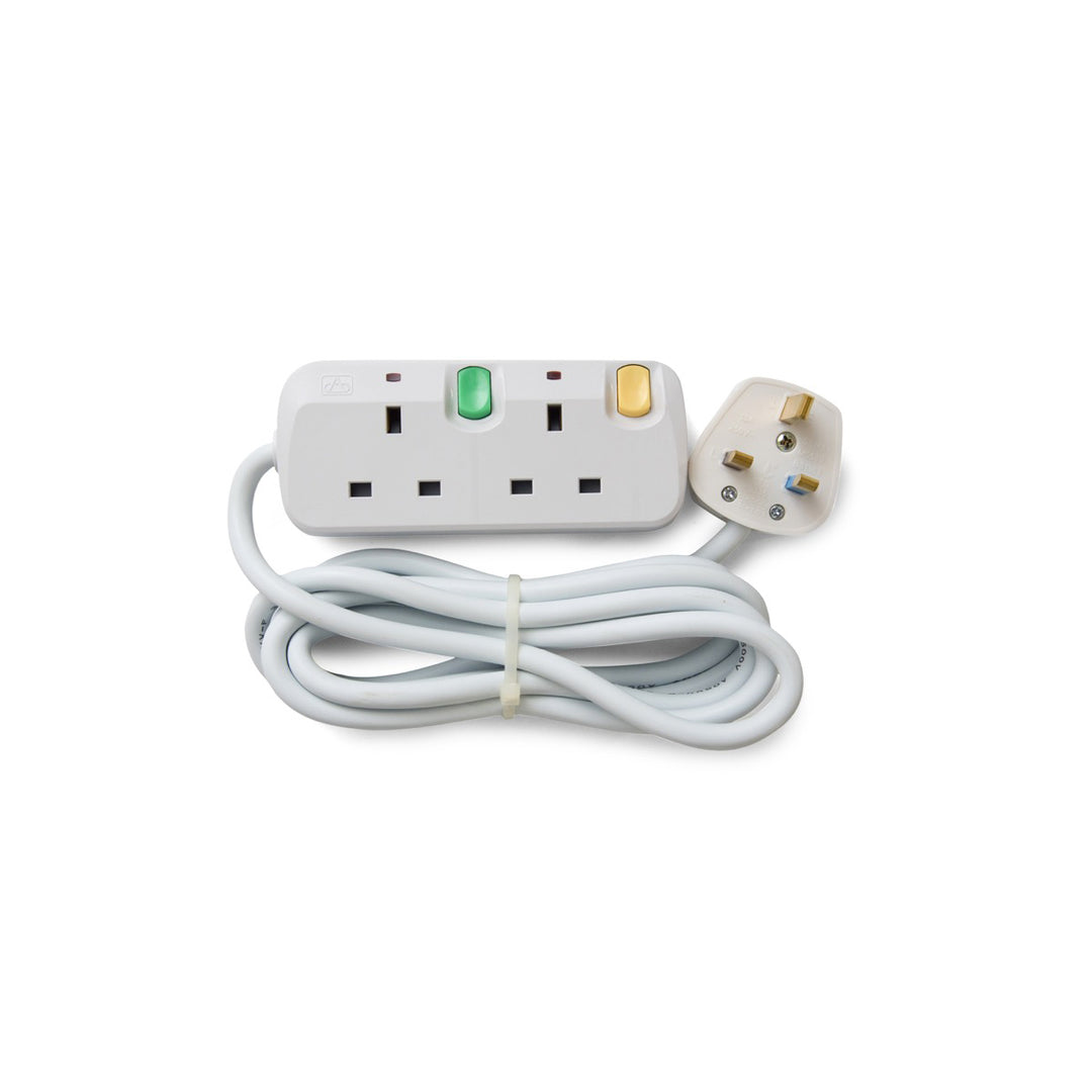 Trilif Extension Socket 13a 2 Gang