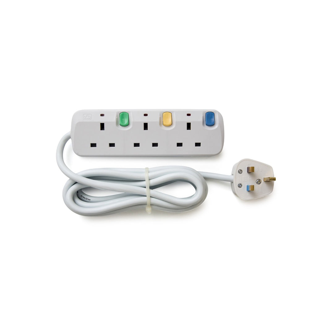 Trilif Extension Socket 13a 3 Gang