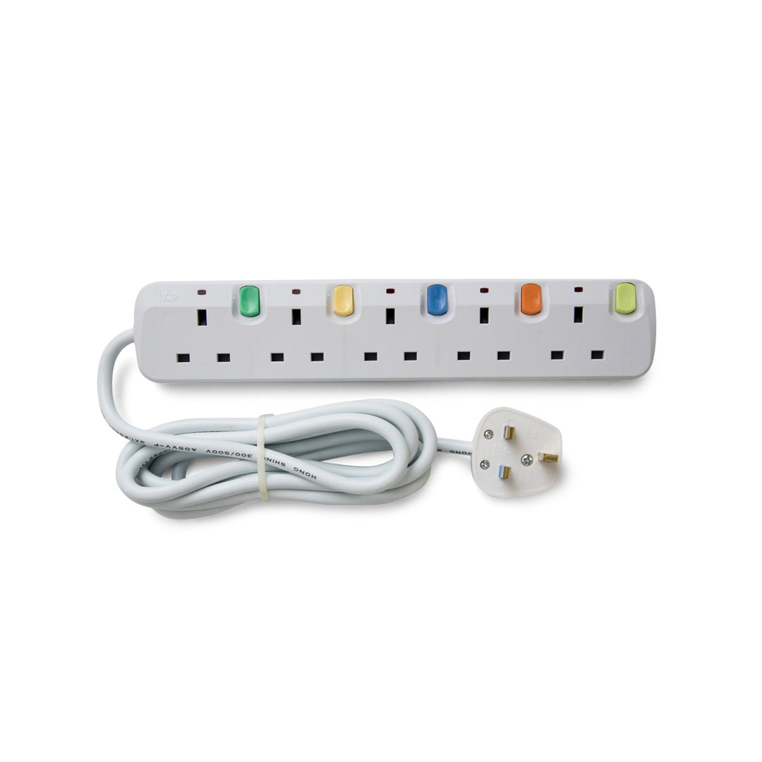 Trilif Extension Socket 13a 5 Gang