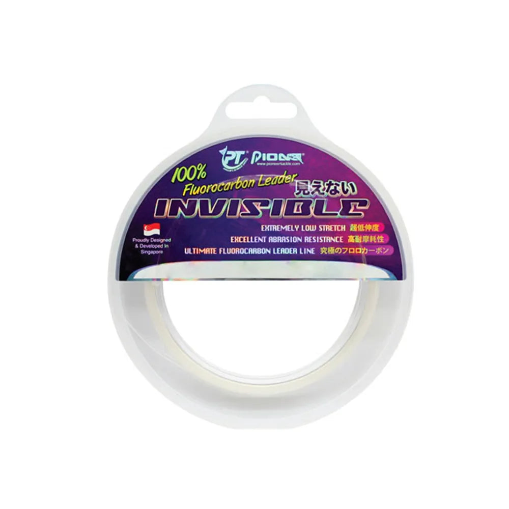 Pioneer Invisible F/C Leader 8LB X 0.27MM X 30 Meter Clear